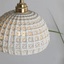 Modern ceramic LED pendant light for home decoration