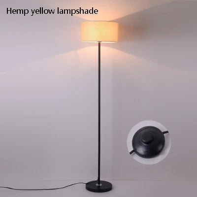 Minimalist bedside lamp with creative foot switch - vue 10 sur 10