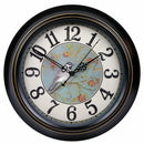 retro silent wall clock shabby chic style home decor