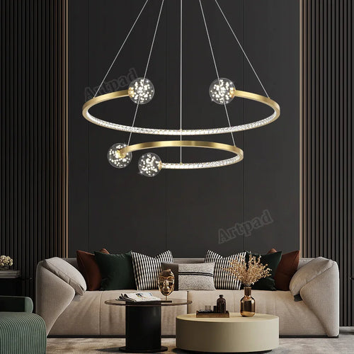 Luxury glass pendant light for elegant interiors - vue 6 sur 12