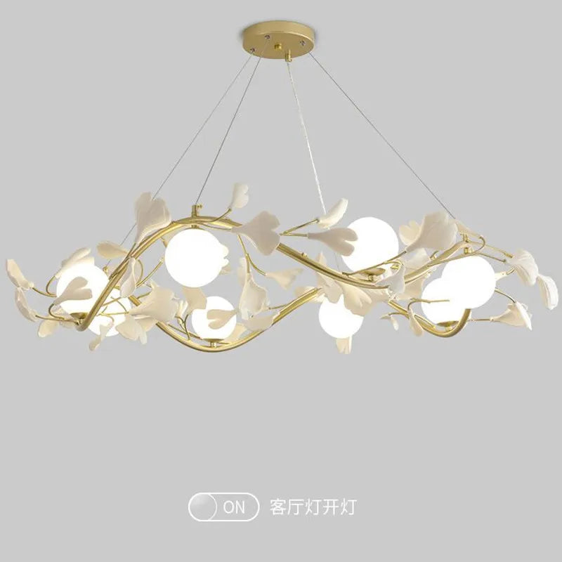 Luxury nordic decorative glass chandelier for modern interiors