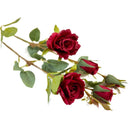 Artificial silk rose flowers for weddings and decoration