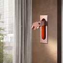 Wall reading light with integrated spotlight