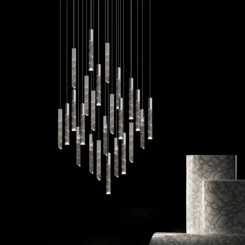 Modern crystal chandelier for stylish interior decor