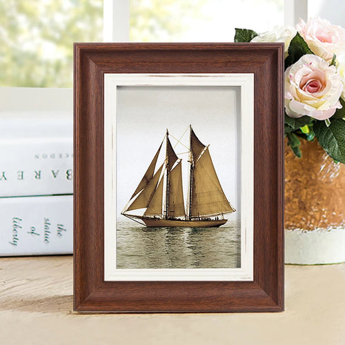 American retro photo frame for wedding and personalised decor - vue 11 sur 13