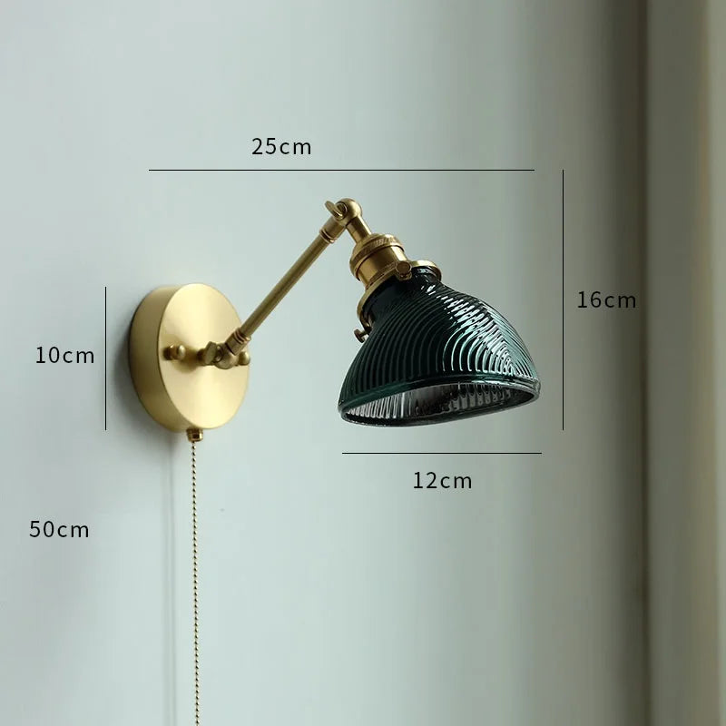 Modern nordic copper LED wall light - vue 19 sur 23