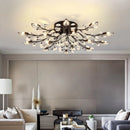 Winfordo modern crystal LED chandelier for indoor lighting