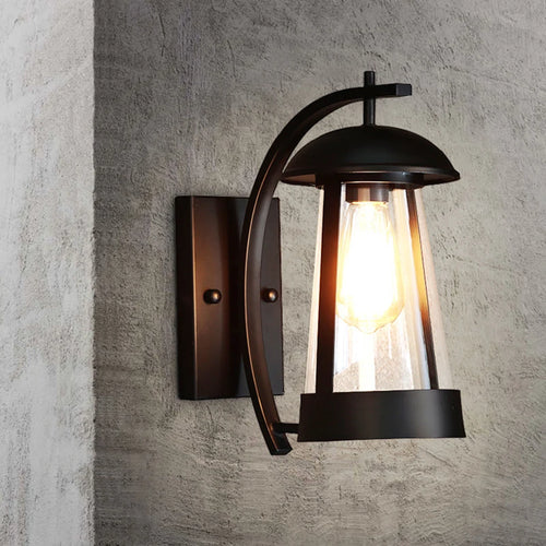 Waterproof vintage European outdoor wall light - vue 2 sur 6
