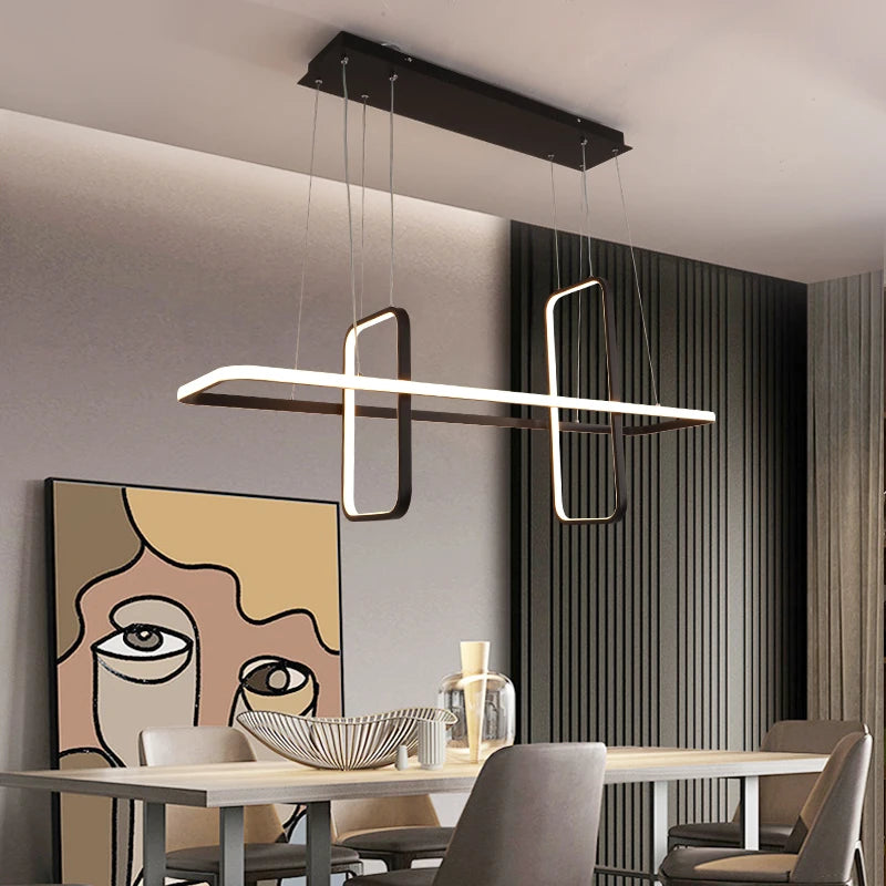 Modern designer pendant light for creative indoor lighting
