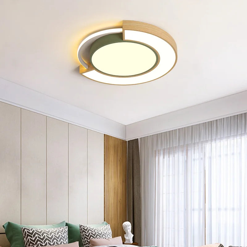 Modern Nordic simple warm mounted ceiling light