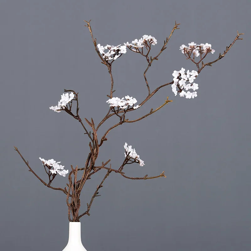 Artificial cherry blossom branch for autumn decor