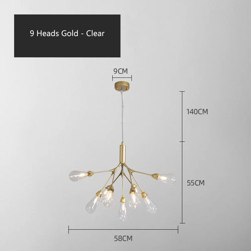lustre luciole design post-moderne pour intérieur élégant et créatif - vue 14 sur 23