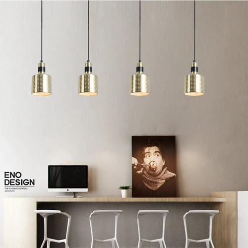 Nordic metal designer pendant light for modern interiors - vue 3 sur 10