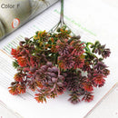 28 artificial succulent plant heads for wedding and garden decoration