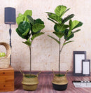Large artificial tropical plant branches for garden decoration