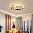 Ultra slim modern ceiling light for bright interiors
