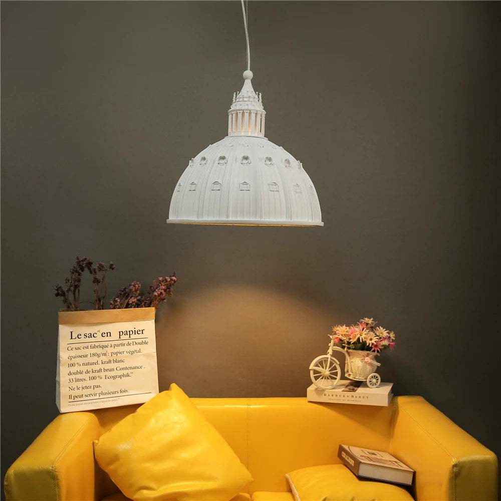 Modern Saint-Paul LED chandelier for Nordic decor - vue 6 sur 8
