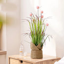 Tropical artificial potted plant for indoor and festive decoration