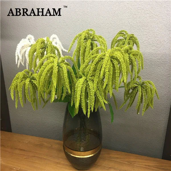 Artificial astilbe branch real touch for wedding and wreath decoration