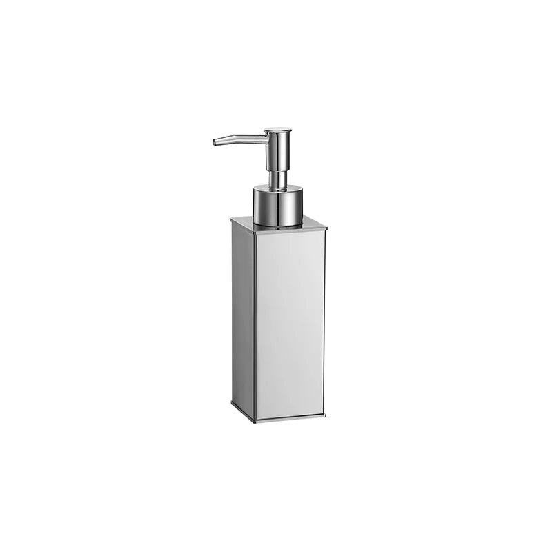 stainless steel wall-mounted liquid soap dispenser for shower gel - vue 14 sur 18