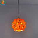 Nordic style glass petal lamp for interior decoration
