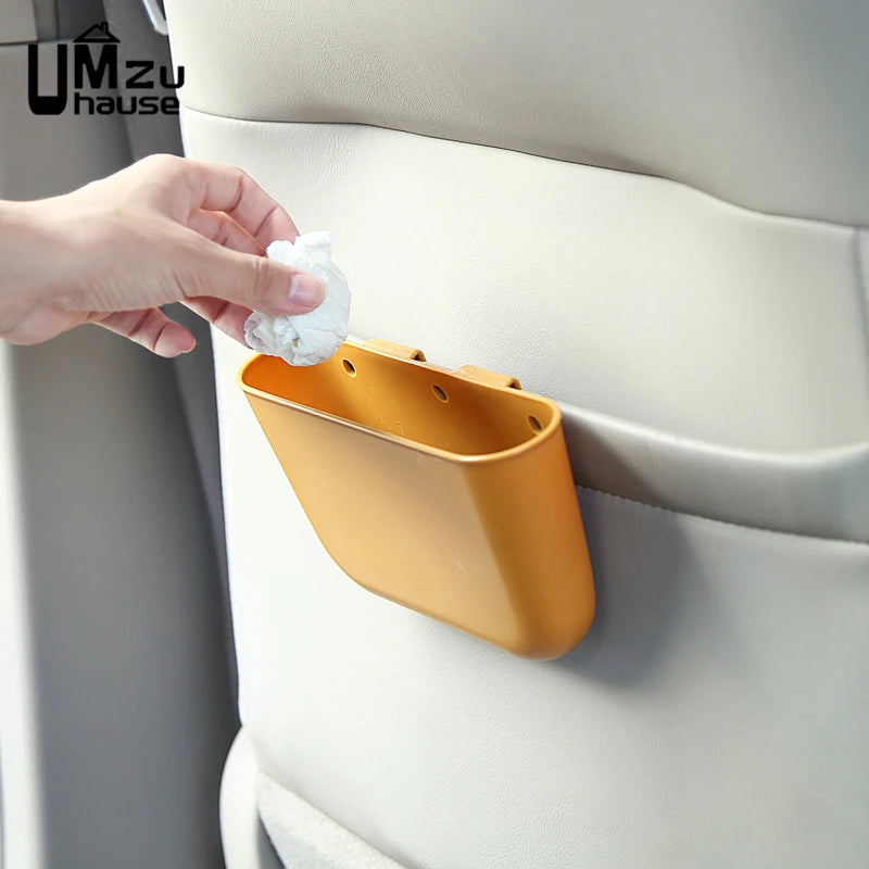 Portable car organiser for accessories and waste - vue 10 sur 11