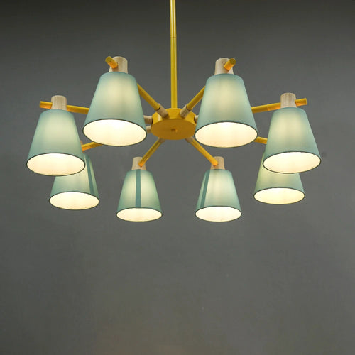 modern chandelier creative design for trendy interior - vue 2 sur 7
