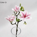 Artificial magnolia flower heads for wedding and party decoration