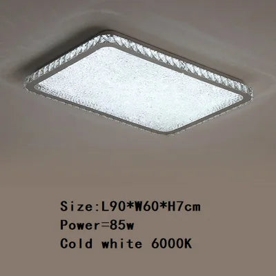 Modern stainless steel pendant light with LED and remote control - vue 27 sur 28