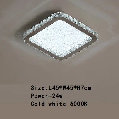Modern stainless steel pendant light with LED and remote control - vue 19 sur 28