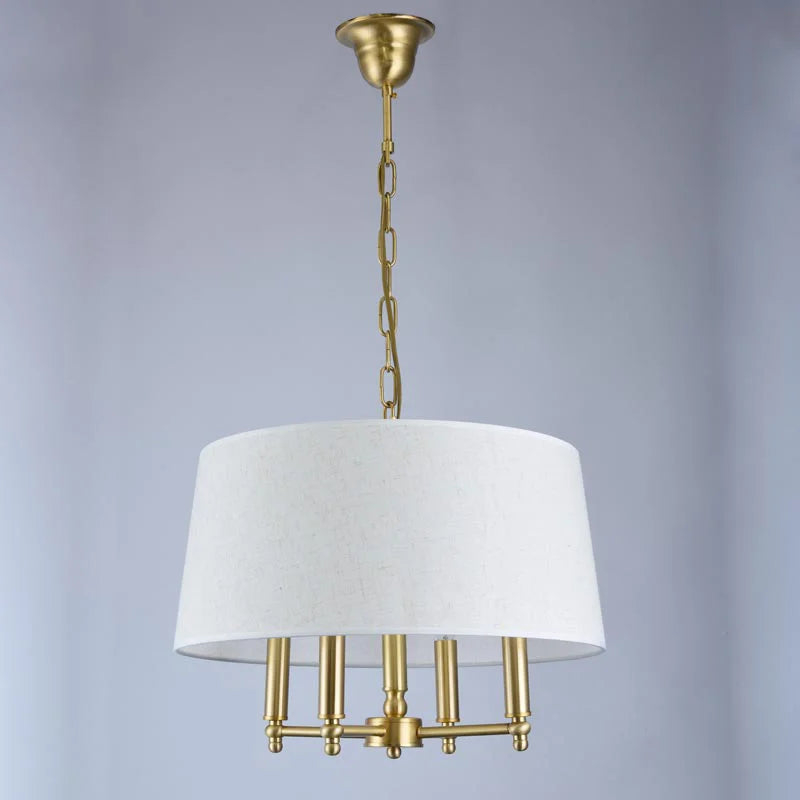 Genuine copper chandelier for modern interior decor