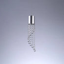 Modern crystal pendant for decorative indoor lighting