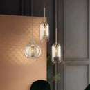 Modern glass pendant light for elegant interior decor