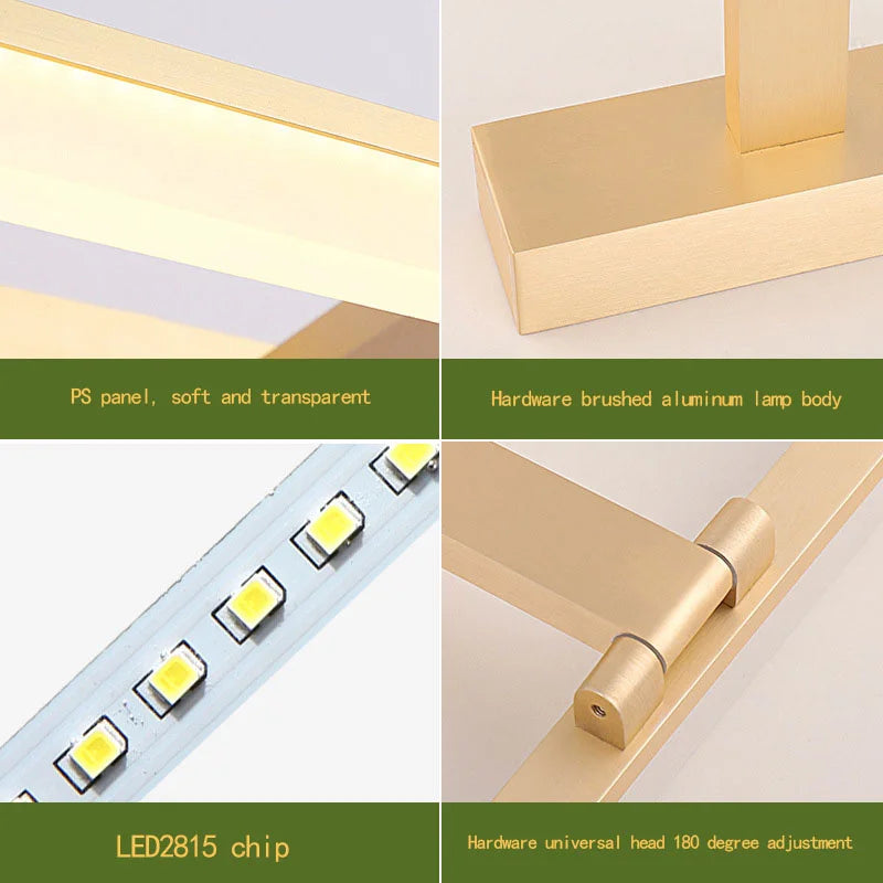 Moisture-resistant vanity mirror wall light - vue 6 sur 8