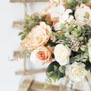 Artificial peony bouquet for weddings and decoration