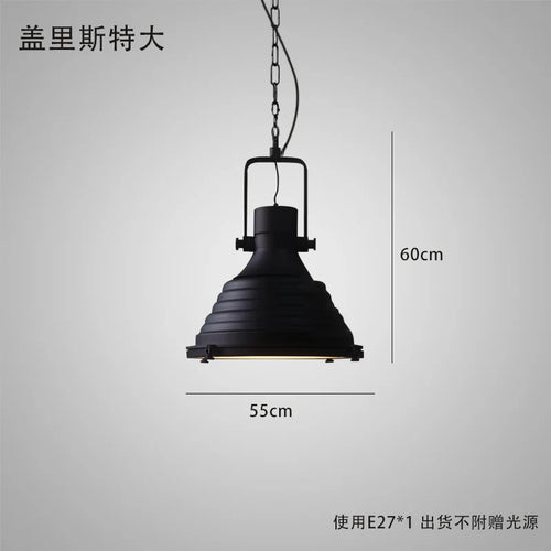 Loft country industrial pendant light