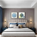 Modern crystal and glass nordic designer wall light