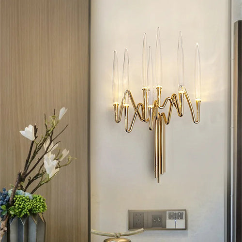 Modern luxury wall light for interior decoration 2024 - vue 4 sur 7