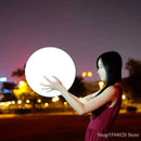Modern LED ball floor lamp for indoor and outdoor decor