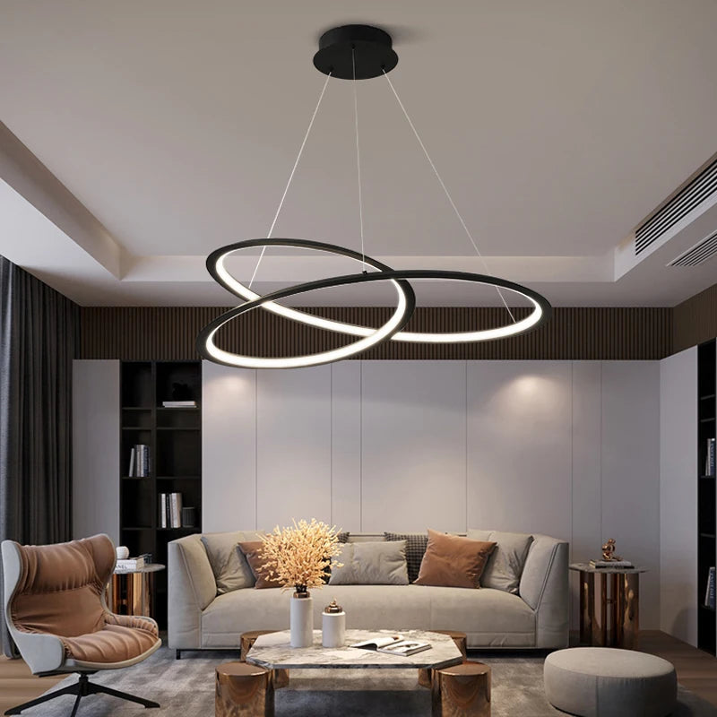 Modern minimalist pendant light for a creative atmosphere - vue 4 sur 5