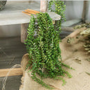 Artificial succulent plants for rattan wall decoration