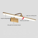 modern led wall light for decorative mirror lighting