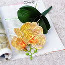 Mini artificial orchid branch for wedding and home decoration