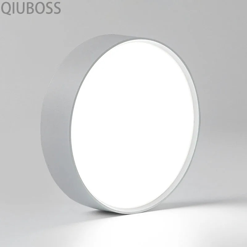 Round and square LED panel ceiling light for interior decoration
