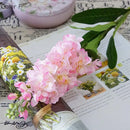 Large artificial flower branch for autumn and wedding decoration