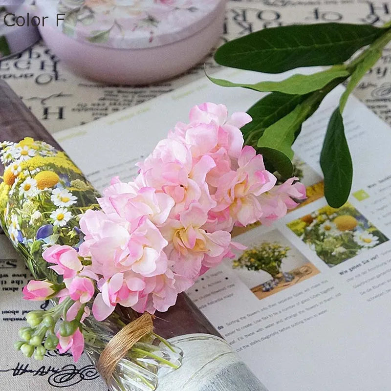 Large artificial flower branch for autumn and wedding decoration - vue 12 sur 14