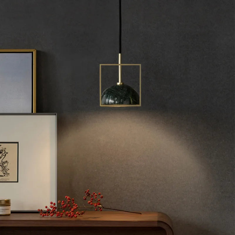 Marble pendant light for restaurants, cafés and hotels - vue 4 sur 9