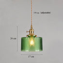 Minimalist Japanese glass pendant light creative design chandelier