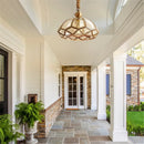 Vintage bronze pendant light for elegant indoor lighting