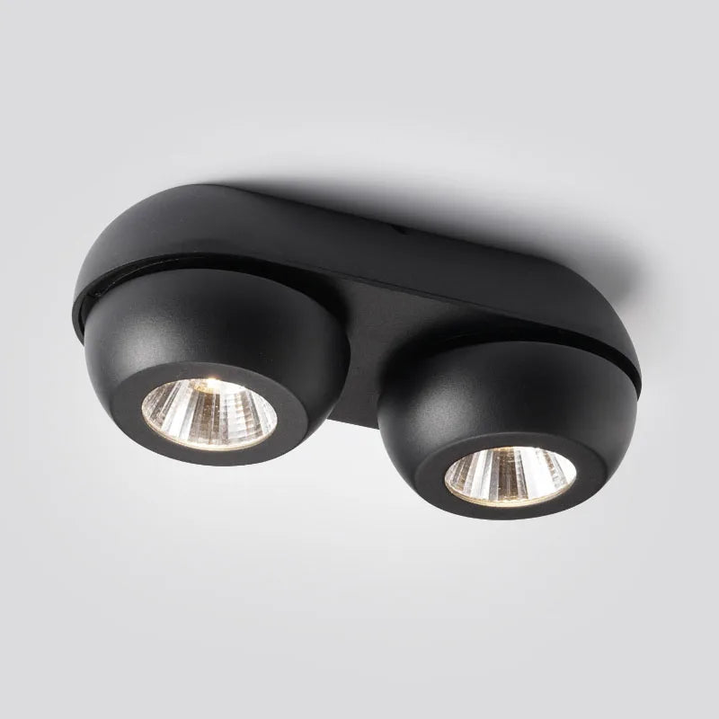 Dimmable surface mounted LED ceiling spotlight